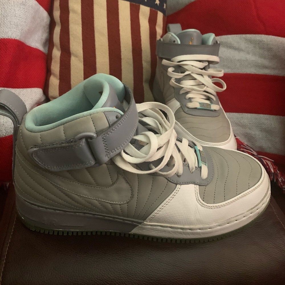 AF1/ Jordan 12 Fusion Glacier Ice Men’s size 9.5